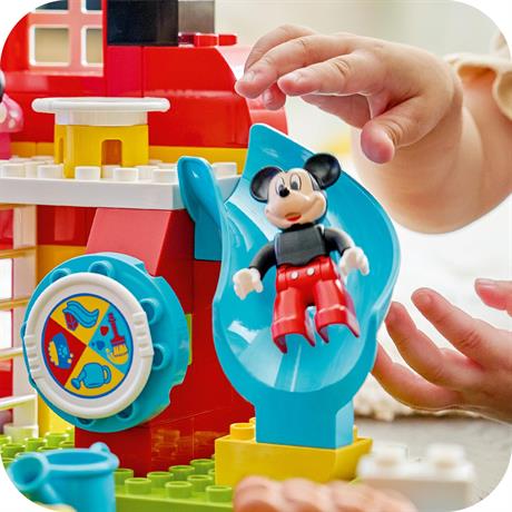 Конструктор LEGO DUPLO Disney Клубный дом с Минни и Плуто 87 деталей (10465) - фото 9