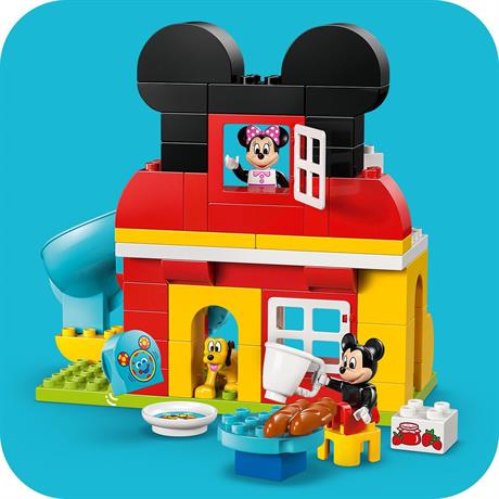 Конструктор LEGO DUPLO Disney Клубный дом с Минни и Плуто 87 деталей (10465) - фото 12