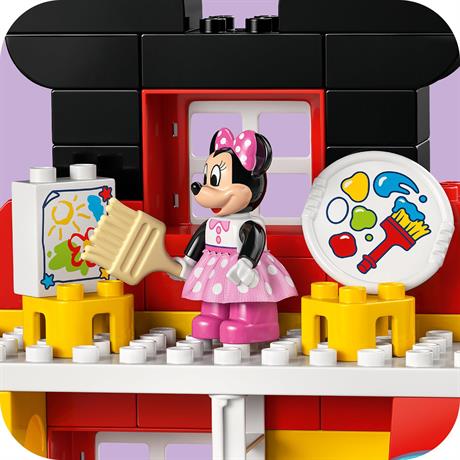 Конструктор LEGO DUPLO Disney Клубный дом с Минни и Плуто 87 деталей (10465) - фото 13