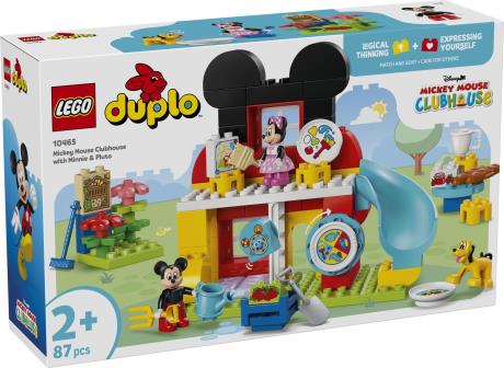 Конструктор LEGO DUPLO Disney Клубный дом с Минни и Плуто 87 деталей (10465) - фото 13