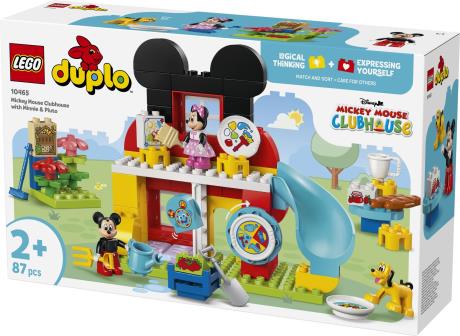 Конструктор LEGO DUPLO Disney Клубный дом с Минни и Плуто 87 деталей (10465) - фото 13