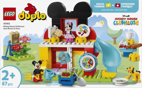 Конструктор LEGO DUPLO Disney Клубный дом с Минни и Плуто 87 деталей (10465) - фото 13