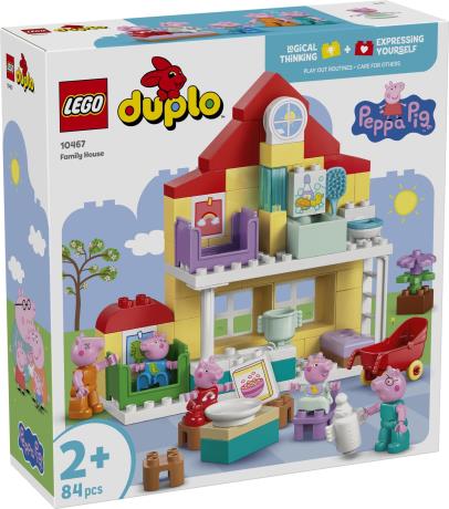 Конструктор LEGO® DUPLO® Пеппа Сімейний будинок 84 Деталі  (10467) - фото 16