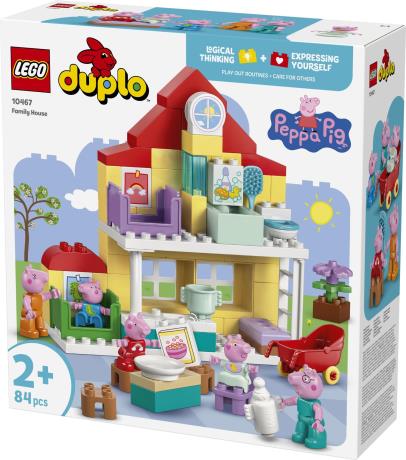 Конструктор LEGO® DUPLO® Пеппа Сімейний будинок 84 Деталі  (10467) - фото 16