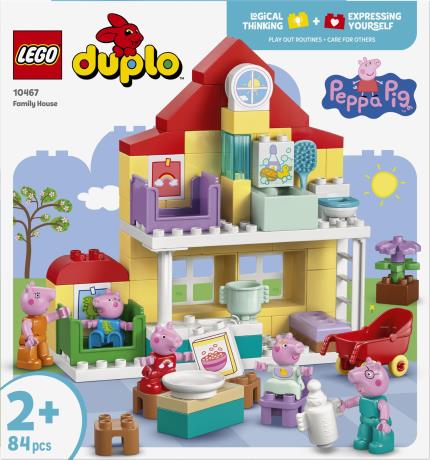 Конструктор LEGO® DUPLO® Пеппа Сімейний будинок 84 Деталі  (10467) - фото 16