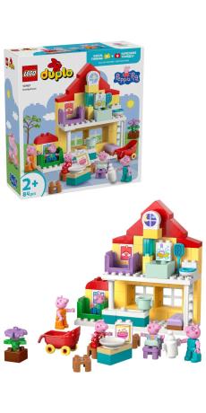 Конструктор LEGO® DUPLO® Пеппа Сімейний будинок 84 Деталі  (10467) - фото 16
