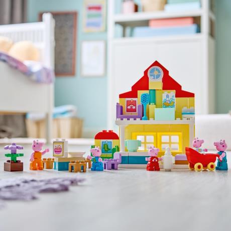 Конструктор LEGO® DUPLO® Пеппа Сімейний будинок 84 Деталі  (10467) - фото 16