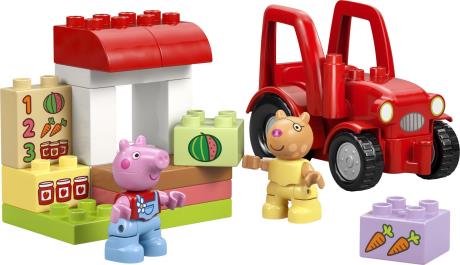 Конструктор LEGO® DUPLO® Пеппа Трактор и рынок 18 деталей (10468) - фото 14
