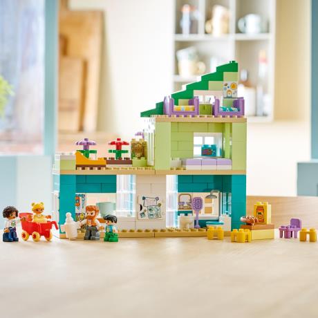Конструктор LEGO DUPLO Town 3-в-1 Сучасний родинний будинок із фігурками 166 Деталей ( 10470 ) - фото 2