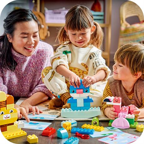 Конструктор LEGO® DUPLO® Игра по строительству животных Учебная игрушка, 94 детали (10472) - фото 1