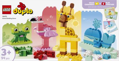 Конструктор LEGO® DUPLO® Гра з побудови тварин Навчальна іграшка, 94 деталі (10472) - фото 6