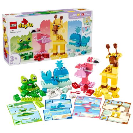 Конструктор LEGO® DUPLO® Гра з побудови тварин Навчальна іграшка, 94 деталі (10472) - фото 7