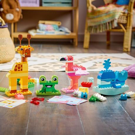 Конструктор LEGO® DUPLO® Гра з побудови тварин Навчальна іграшка, 94 деталі (10472) - фото 10