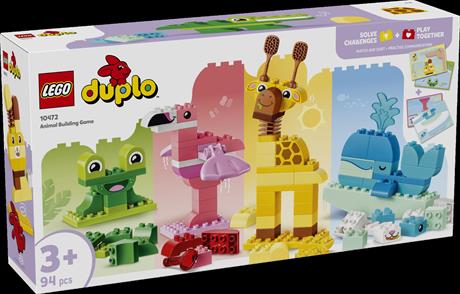 Конструктор LEGO® DUPLO® Игра по строительству животных Учебная игрушка, 94 детали (10472) - фото 0
