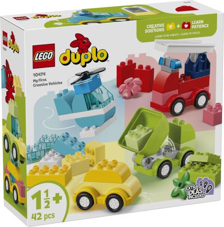 Конструктор LEGO DUPLO My First Творческие транспортные средства 42 Детали (10474) - фото 2