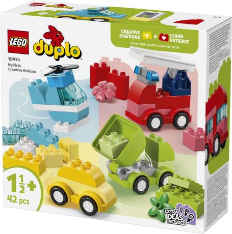 Конструктор LEGO DUPLO My First Творческие транспортные средства 42 Детали (10474) - фото 2