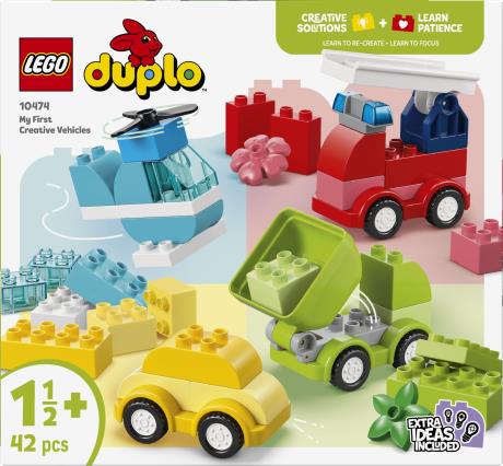 Конструктор LEGO DUPLO My First Творческие транспортные средства 42 Детали (10474) - фото 2
