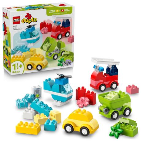 Конструктор LEGO DUPLO My First Творческие транспортные средства 42 Детали (10474) - фото 2