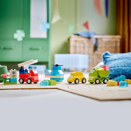 Конструктор LEGO DUPLO My First Творческие транспортные средства 42 Детали (10474) - фото 2