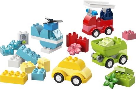 Конструктор LEGO DUPLO My First Творческие транспортные средства 42 Детали (10474) - фото 2