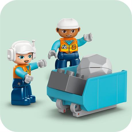 Конструктор LEGO DUPLO Town 3-в-1 Строительная техника 22 Детали (10475) - фото 4
