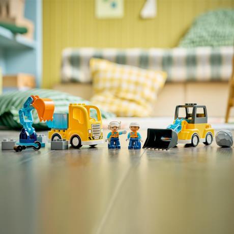 Конструктор LEGO DUPLO Town 3-в-1 Строительная техника 22 Детали (10475) - фото 12