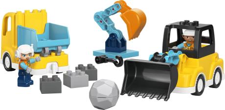 Конструктор LEGO DUPLO Town 3-в-1 Строительная техника 22 Детали (10475) - фото 12