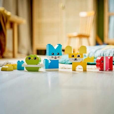 Конструктор LEGO DUPLO My First Чарівні творчі домашні улюбленці 3 в 1 24 Деталі ( 10477 ) - фото 9