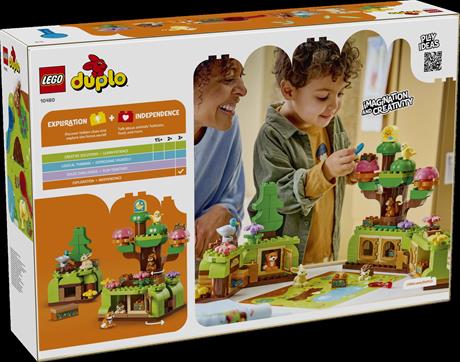 Конструктор LEGO® DUPLO® Лес открытий с дикими животными, 131 деталь (10480) - фото 1