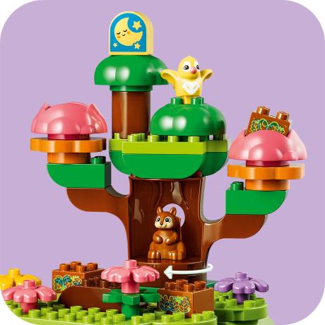 Конструктор LEGO® DUPLO® Ліс відкриттів із дикими тваринами, 131 деталь (10480) - фото 3
