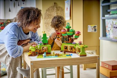 Конструктор LEGO® DUPLO® Ліс відкриттів із дикими тваринами, 131 деталь (10480) - фото 5