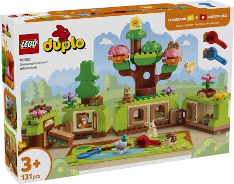 Конструктор LEGO® DUPLO® Ліс відкриттів із дикими тваринами, 131 деталь (10480) - фото 6