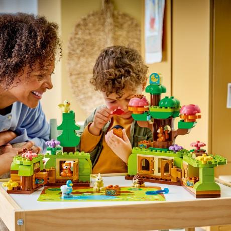 Конструктор LEGO® DUPLO® Ліс відкриттів із дикими тваринами, 131 деталь (10480) - фото 10