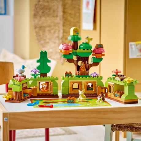 Конструктор LEGO® DUPLO® Ліс відкриттів із дикими тваринами, 131 деталь (10480) - фото 11
