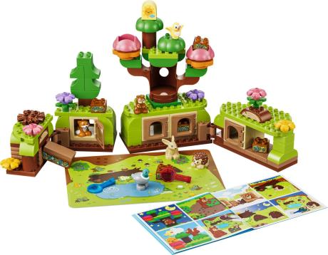 Конструктор LEGO® DUPLO® Ліс відкриттів із дикими тваринами, 131 деталь (10480) - фото 12