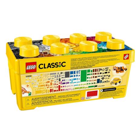Конструктор LEGO Classic Коробка кубиков для творчества среднего размера 484 деталей (10696) - фото 0
