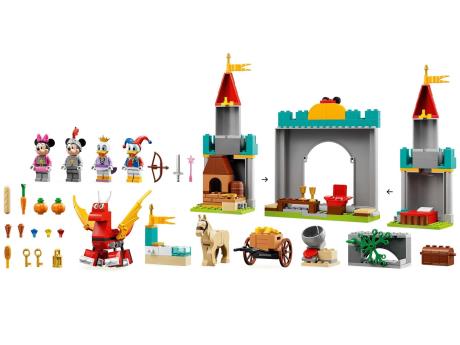 Конструктор LEGO Disney Міккі та друзі захисники замку 215 деталей (10780) - фото 0