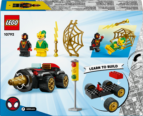 Конструктор LEGO Marvel Бурильна машина 58 деталей (10792) - фото 3
