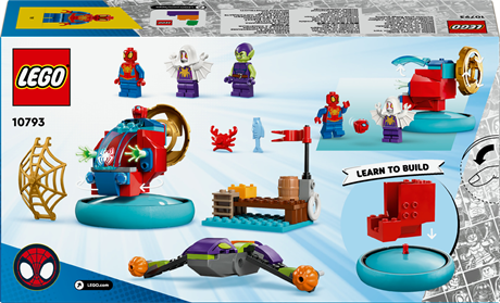 Конструктор LEGO Marvel Паук против Зеленого гоблина 84 детали (10793) - фото 3