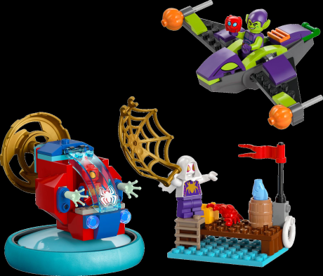 Конструктор LEGO Marvel Павук проти Зеленого гобліна 84 деталі (10793) - фото 4