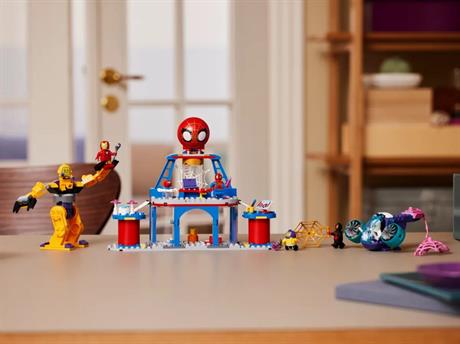 Конструктор LEGO Marvel Spidey Павутинна штаб-квартира команди Павука 193 деталі (10794) - фото 0