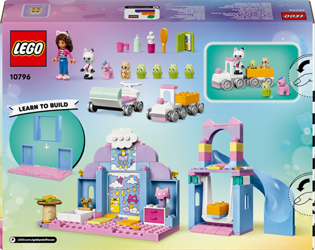Конструктор LEGO Gabby's Dollhouse Мини-котоясли Габби 165 деталей (10796) - фото 3