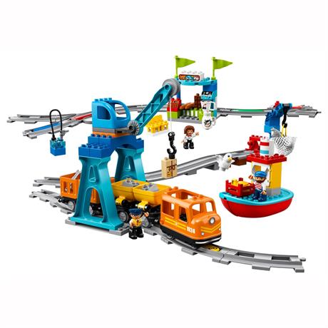 Конструктор LEGO DUPLO Trains Вантажний поїзд 105 деталей (10875) - фото 2