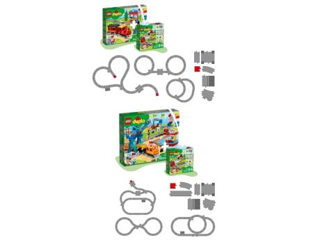 Конструктор LEGO DUPLO Trains Залізничні колії 23 деталі (10882) - фото 0