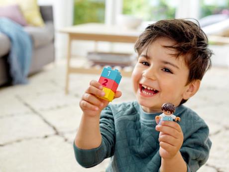 Конструктор LEGO DUPLO Classic Коробка з кубиками 65 деталей (10913) - фото 0