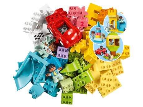 Конструктор LEGO DUPLO Classic Велика коробка з кубиками 85 деталей (10914) - фото 0