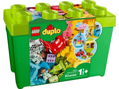 Конструктор LEGO DUPLO Classic Велика коробка з кубиками 85 деталей (10914) - фото 0