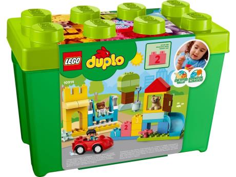 Конструктор LEGO DUPLO Classic Велика коробка з кубиками 85 деталей (10914) - фото 0