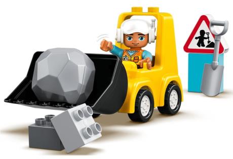 Конструктор LEGO DUPLO Construction Бульдозер 10 деталей (10930) - фото 0