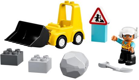 Конструктор LEGO DUPLO Construction Бульдозер 10 деталей (10930) - фото 0